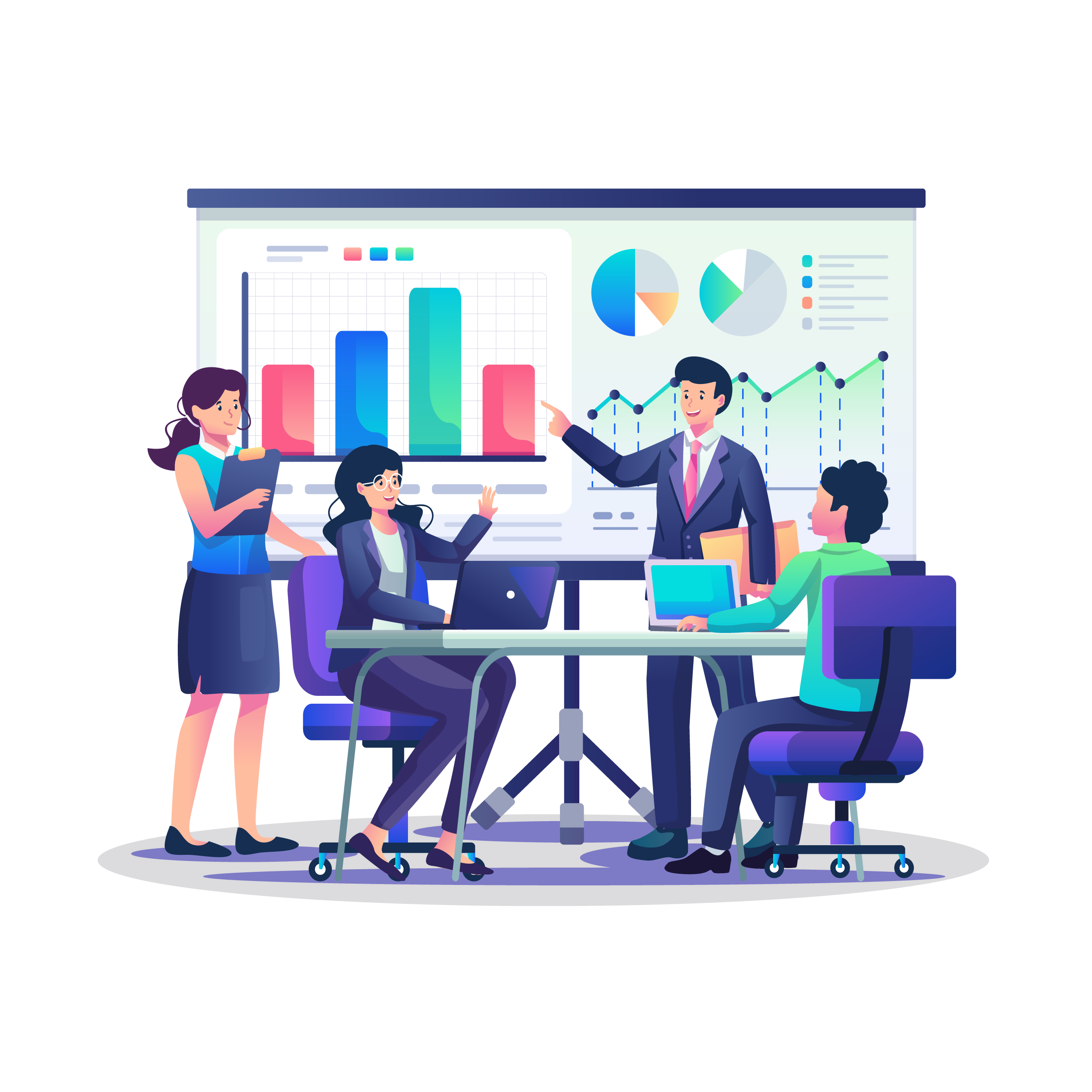 A2V Digital Solutions Team Meeting